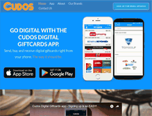 Tablet Screenshot of cudos.com